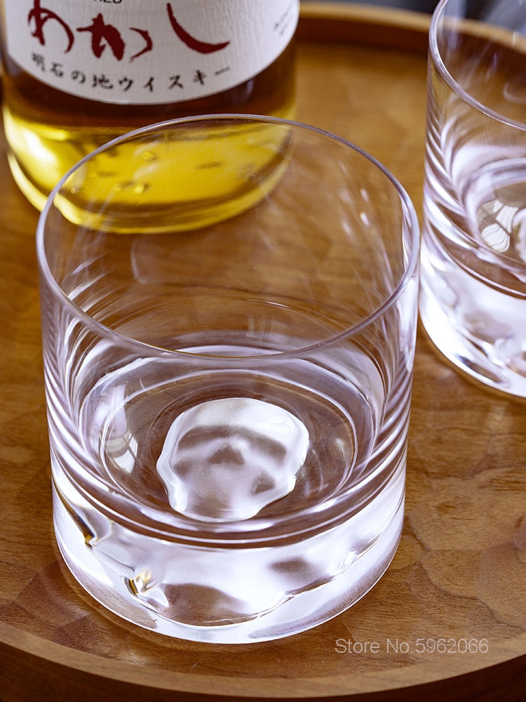 Verre à Whisky en cristal, crâne Cool, visage à l&#39;ancienne, fond de diable, verre surélevé, Chivas, gobelet à Whisky, XO Brandy, gobelet reniflard