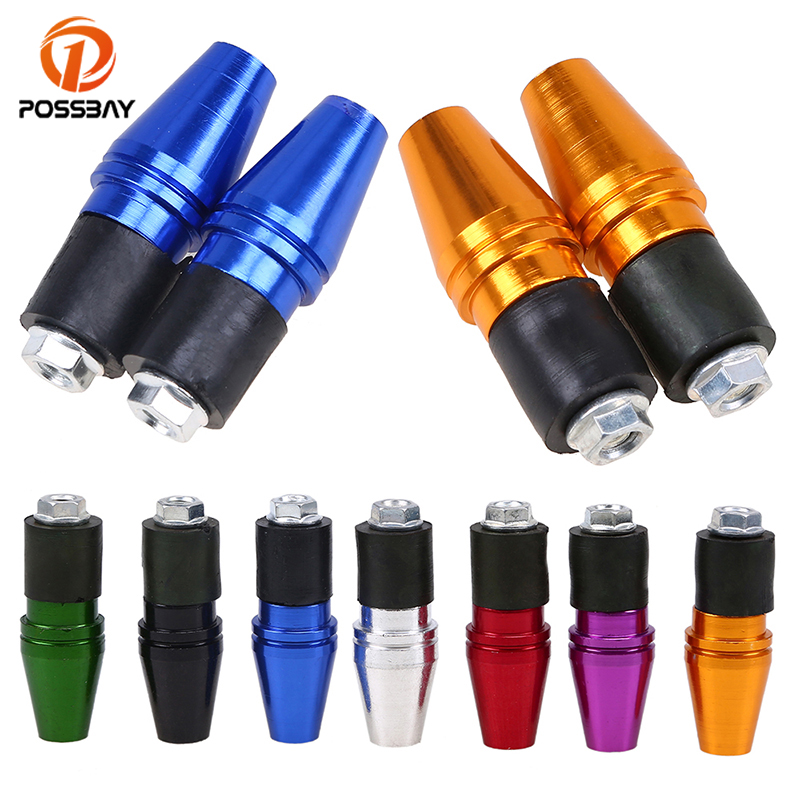 POSSBAY 22mm Motorcycle Handle Bar End Plug Grip Eindigt Caps voor 7/8 "Stuur Motor Stuur Grips Ends Bar
