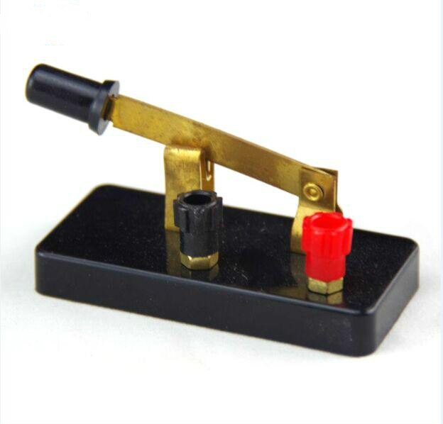 10pcs/pack Physics Electric Teaching Experiment Small Single Pole Switch Student's Science and Technology Class Toggle Switches