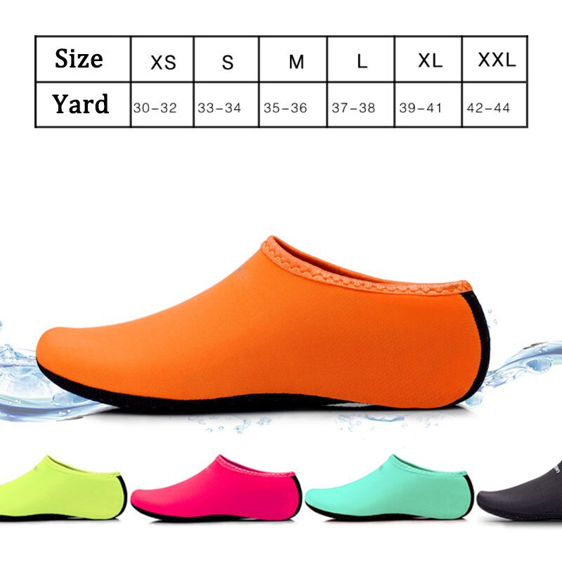 Unisex utomhus strandsandaler mjuka plysch rutschkanor lägenheter halkfria skor tofflor sommar simning vatten andas skor