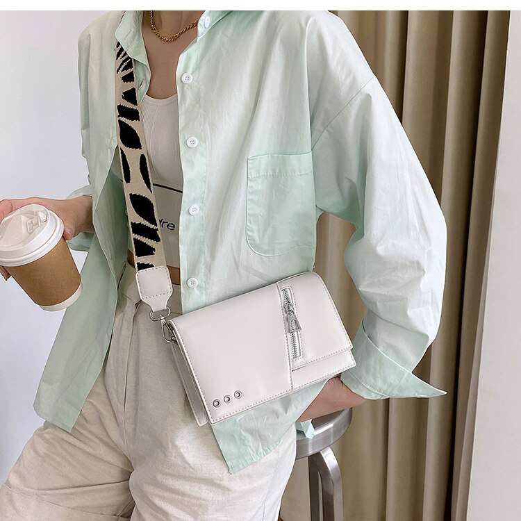 Niche Alle-Match Ins Packet Vrouwelijke Stijl Mode -Selling Messenger Pakket High-End vierkante Tas Schoudertas