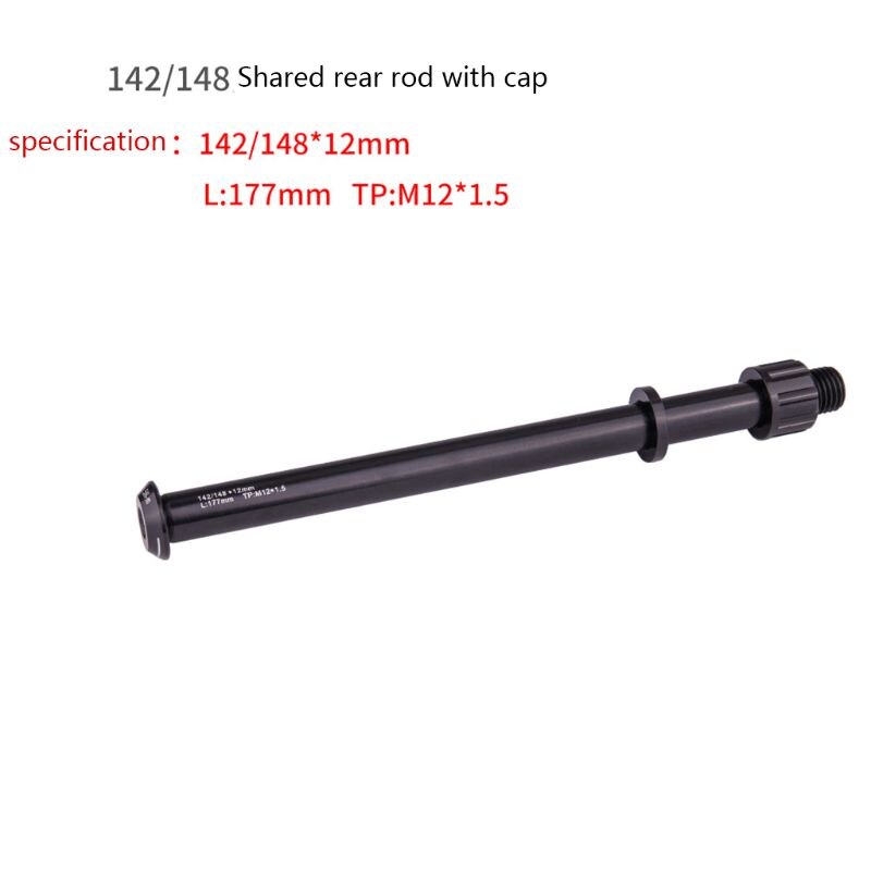 MTB Thru Axle Road Bike Shaft Front Rear Hub Skewers 12mm 15mm Wheel Axis Hub Shaft