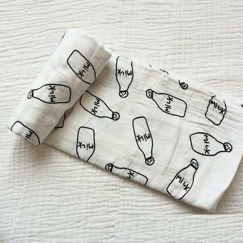 Babydeken envelop voor pasgeboren mousseline inbakeren baby jongen meisje parisarc kind fotografie deken kinderen manta bebé: D