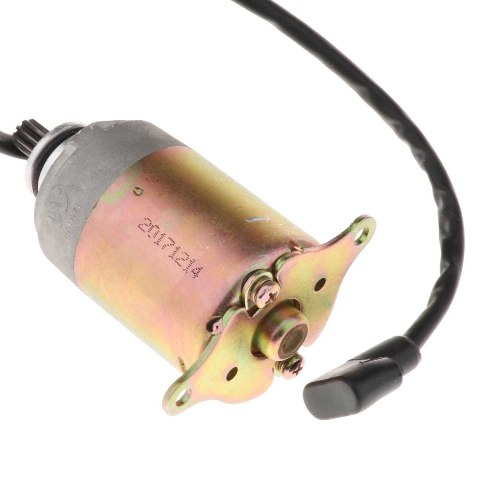 9 Teeth Electric Starter Motor for GY6 150cc Buggy Scooter