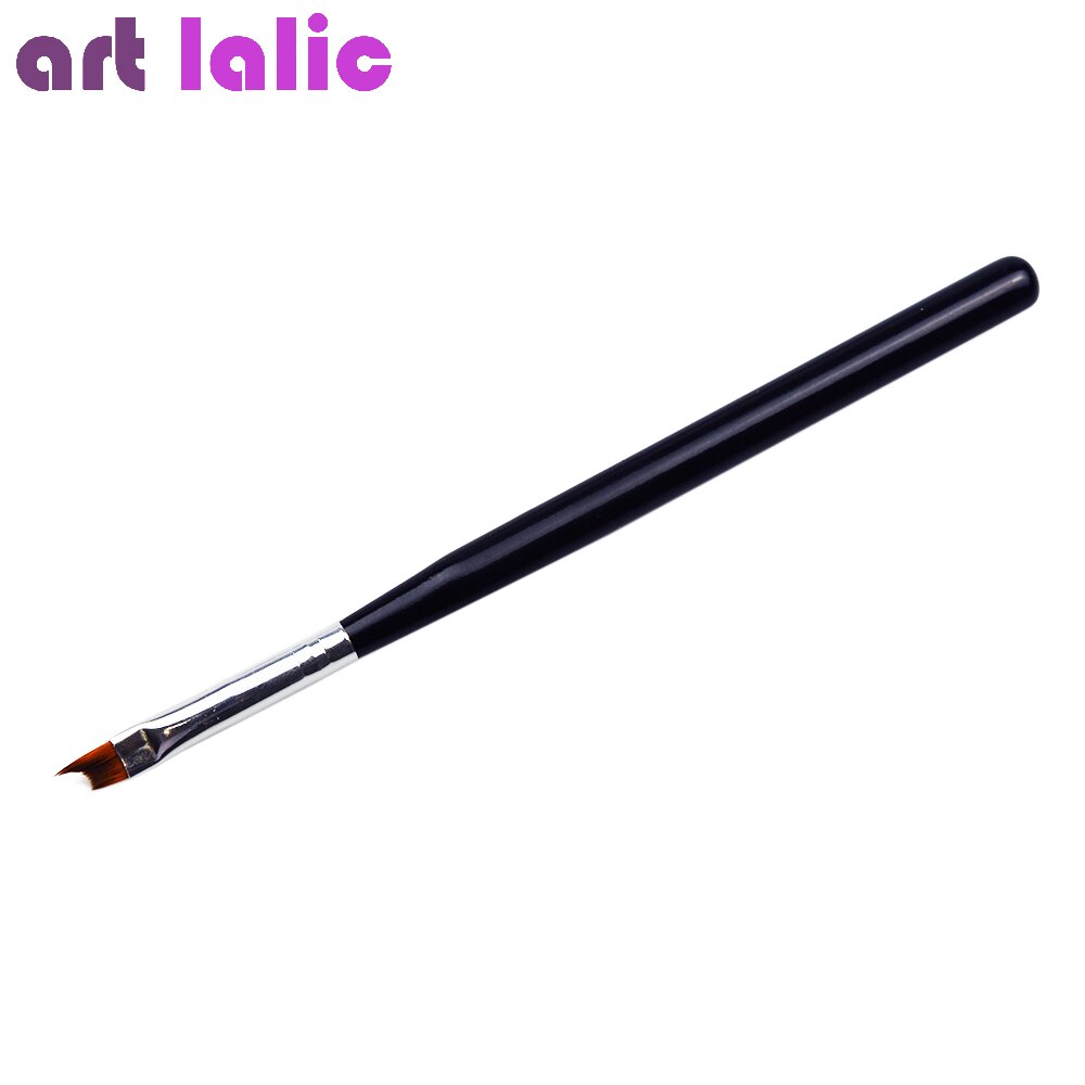 French Tip Nail Brush Half Moon Shape Shading Brushes Acrylic Painting Drawing Pen Manicure Nail Art Tool