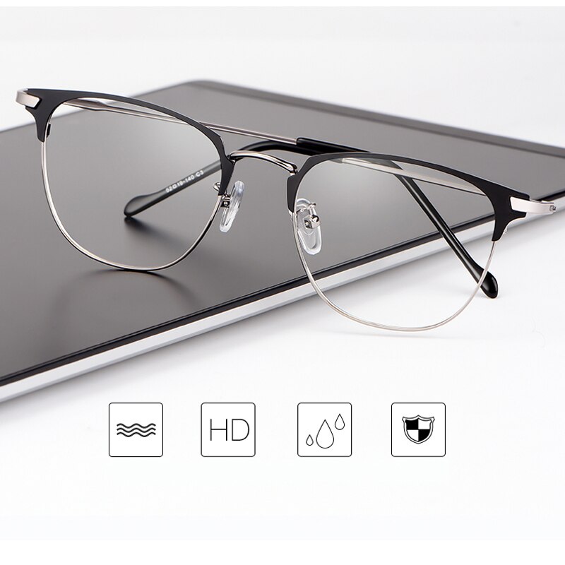 Handoer Full Rim Optical Glasses Frame for Women Eyewear Spectacles Glasses Optical Prescription Frame Vintage Eyewear, 2 Styles