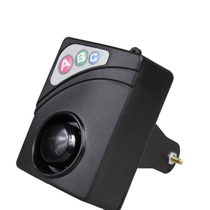 Candado con alarma para bicicleta al aire libre, candado con alarma de seguridad de ciclismo, fuerte, antirrobo, tipo de código ABC, sin embalaje