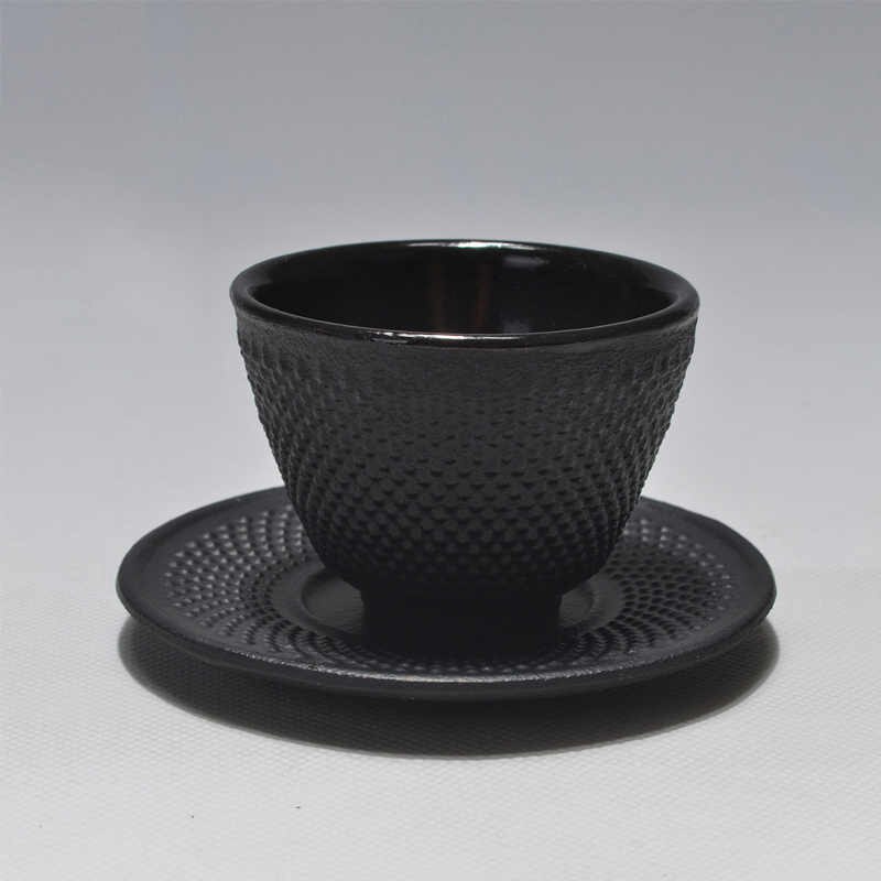 RUIDA Japansk Støpejern Tekopp Sett - 100ml - Håndlaget Kung Fu Te Kaffe Verktøy Helse: Stil 2