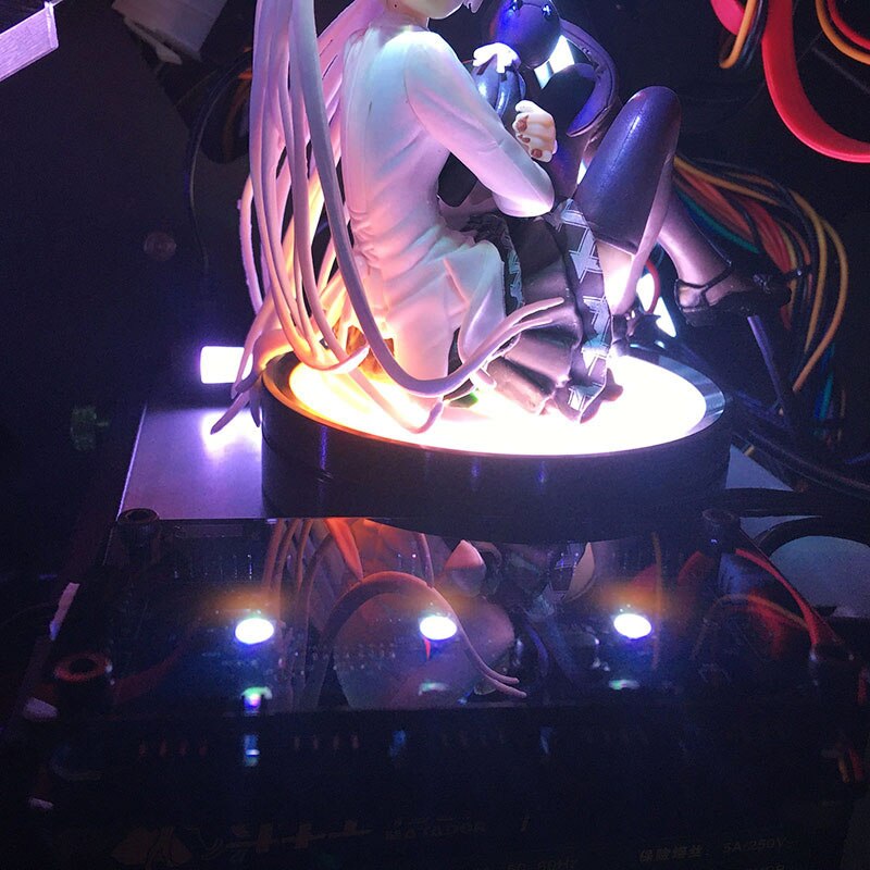 C.M Computer Interior Decoration Components Of Main Box Connectors 4/6PIN Conversion LED strip 3PIN 1to12 RGB Remote Controller