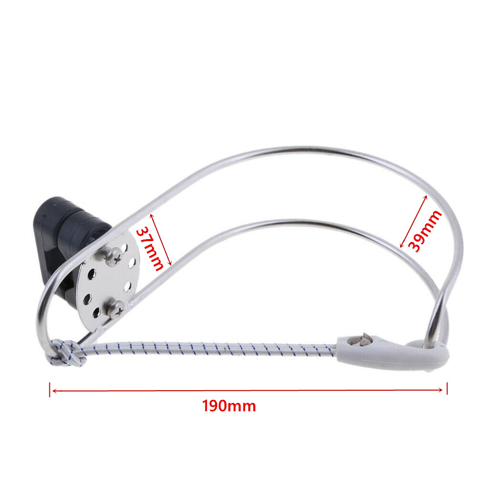 Isure Marine Boot Accessoires Roestvrij Staal Hoefijzer Reddingsboei Beugel Reddingsboeien Ring Houder