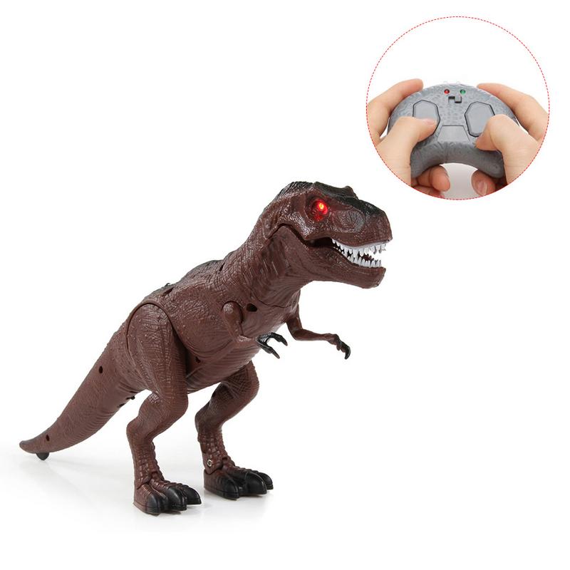 Moving Wandelen Brullende Dinosaurus Afstandsbediening Elektronische Licht Sound Kinderen Speelgoed Halloween
