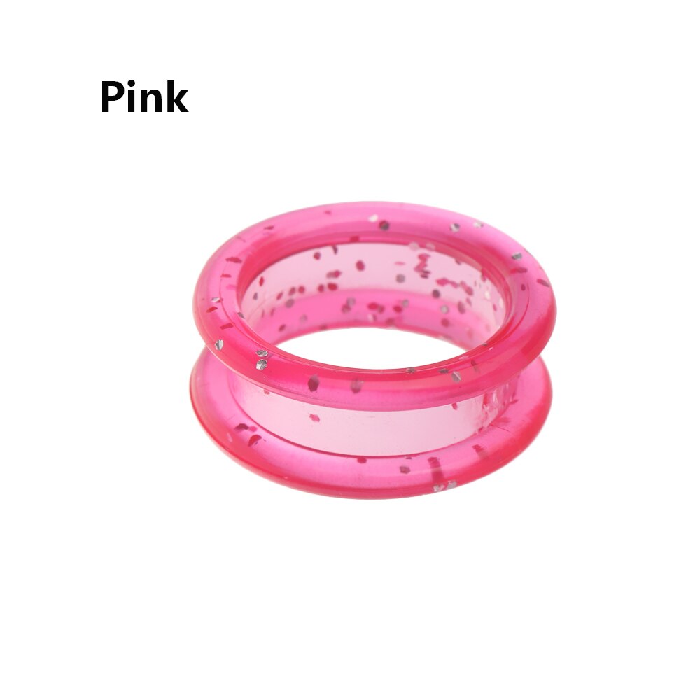 2 Stuks Professionele Kleurrijke Siliconen Ring Voor Pet Grooming Schaar Fit Voor Hond Kat Haar Blikscharen Haar Snijden Accessoire: Pink