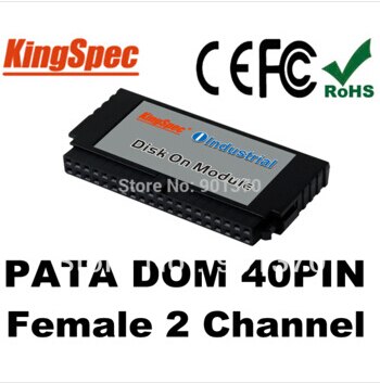 L 40PIN PATA IDE DOM Disk disco Vertical hembra en Módulo 2 canales 2GB SLC para equipo Industrial CNC
