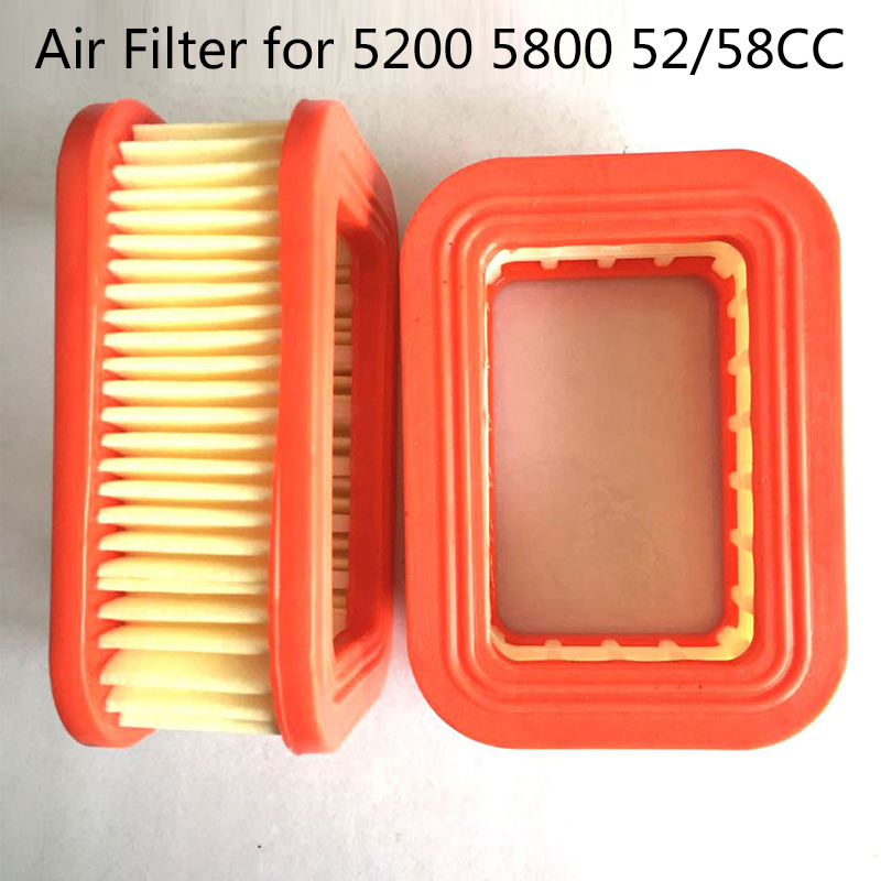 Filtre à Air de remplacement pour tronçonneuse à essence 5200/5800/52/58CC
