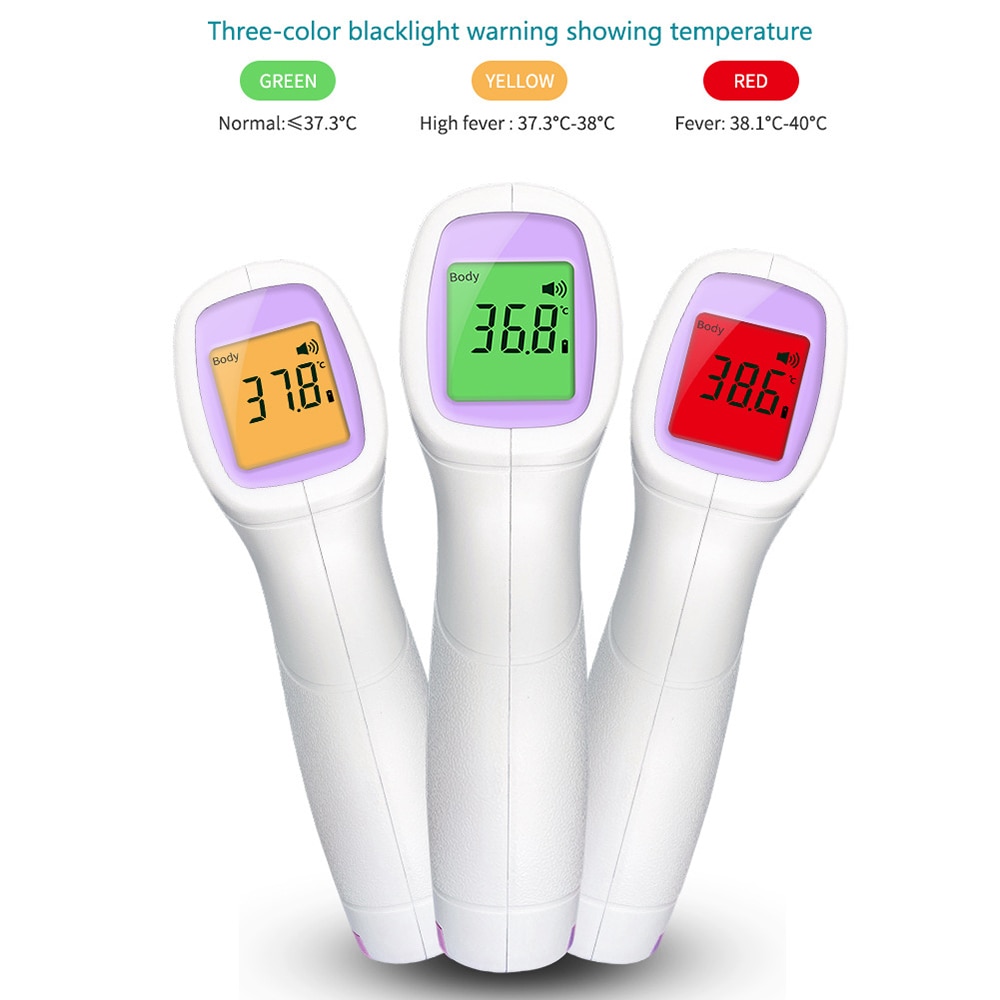 Muti-fuction Infrared Thermometer Non Contact Temperature Gun Digital IR Thermal Camera Infrarojo Termometro with Certificate