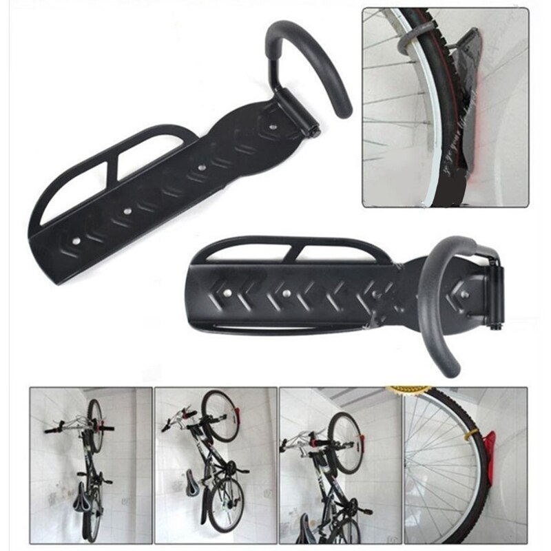 Sykkel veggfeste stativ for terrengsykkel oppbevaring fast hengende krok sykkelstøtte stativ brakett holder