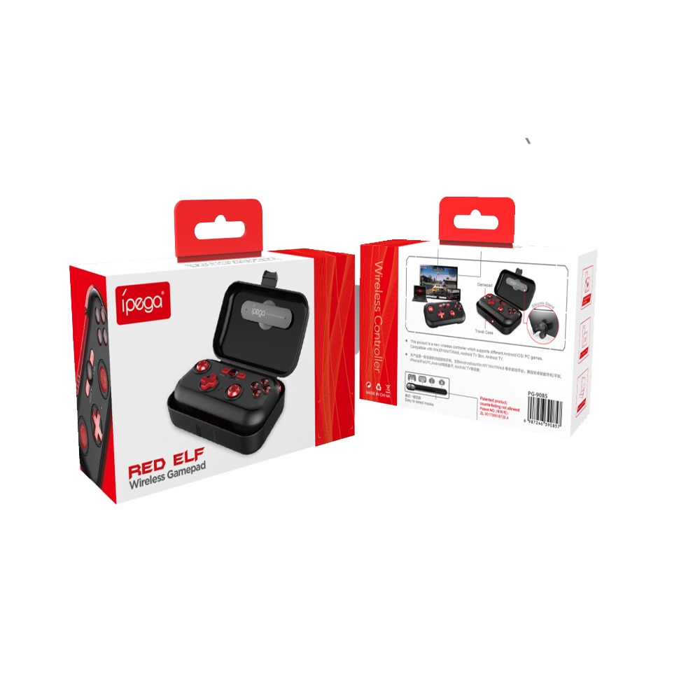 iPega PG-9085 PG 9085 Bluetooth Gamepad Joystick Pad Red Wizard Wireless Game Controller for Android/ iOS/ Nintendo/ Switch
