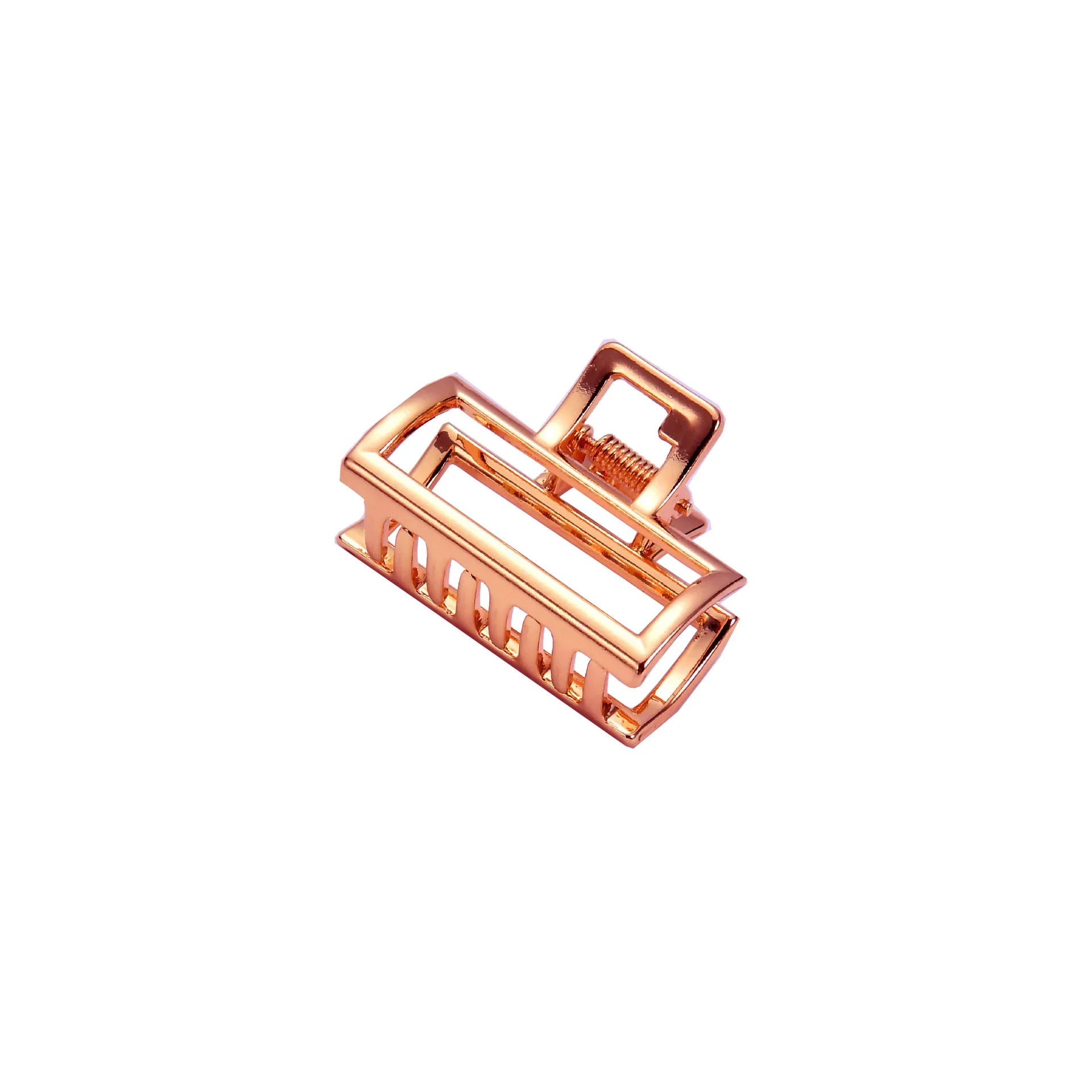 INS Accesorios para el cabello explosivos Clip de agarre Aleación simple Clip de agarre pequeño Clip de baño Pinzas de garra Pinzas para el cabello крабик для в®лос: RED