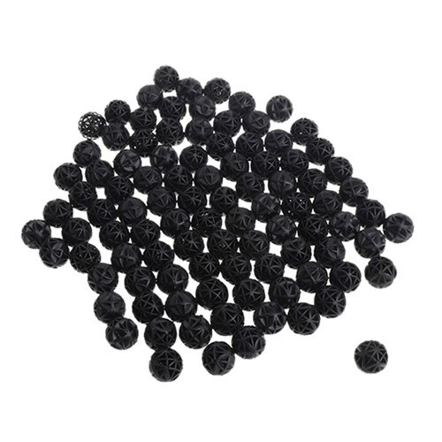 Bolas biofiltro para acuario, filtro de medios en seco y húmedo, tanque de peces Koi, estanque Reefx, 16mm, 100 Uds.: Default Title