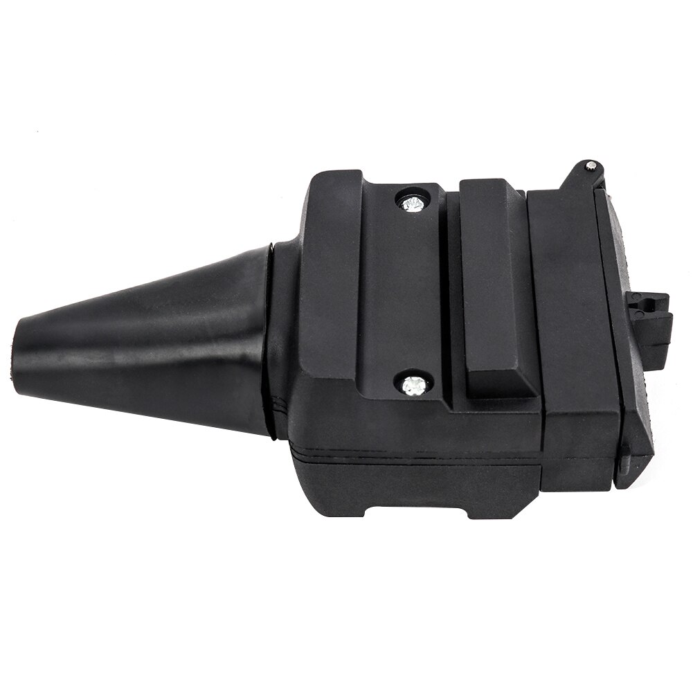 2PCS 12 Pin Car Connector Waterproof Square Shape Adapter Black Blade Wiring Replacement Home Caravan Accessories Trailer Socket