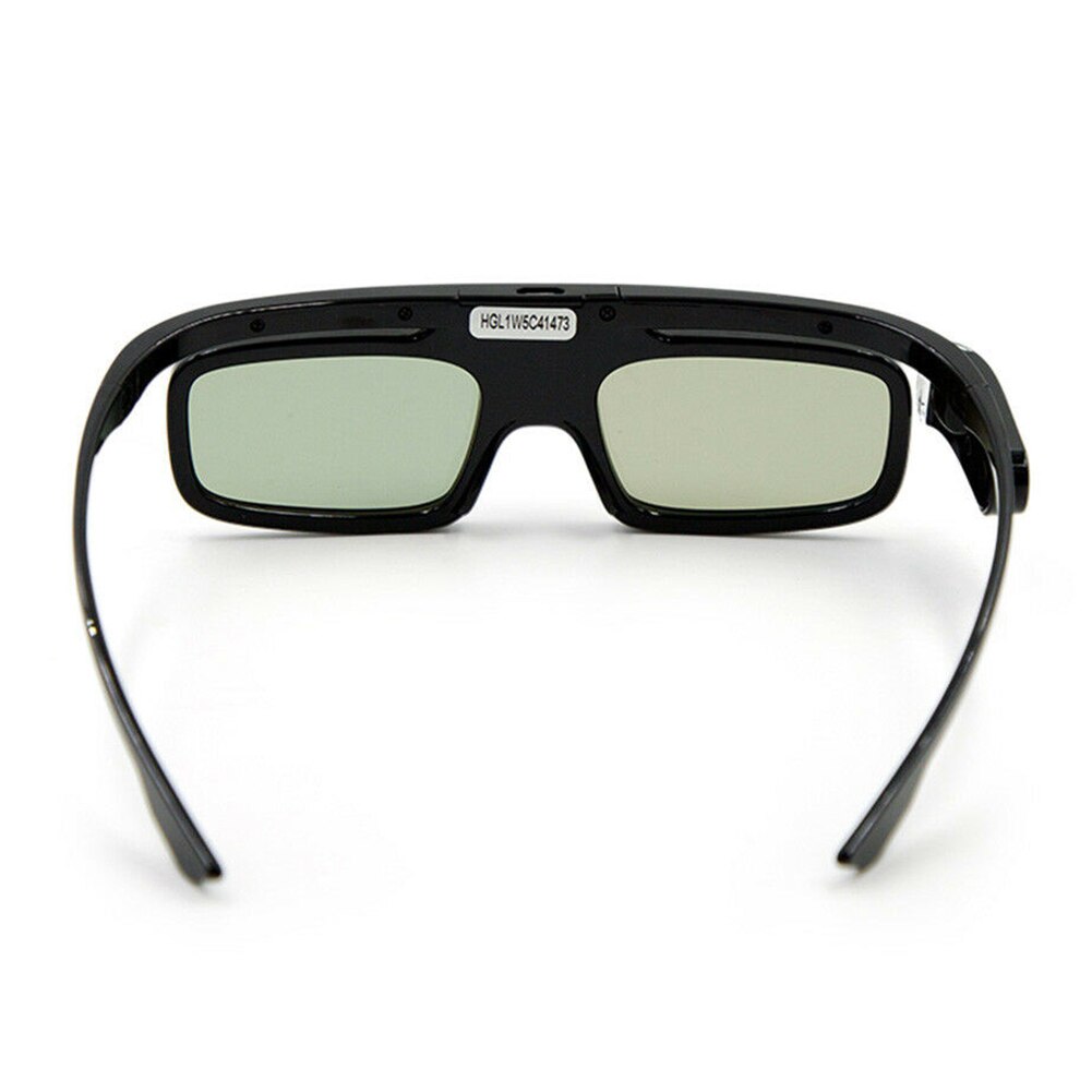 Gafas 3D recargables por USB, accesorios de obturador activo, fácil de usar, ligero, uso Visual en el hogar, Universal, para proyector DLP Link