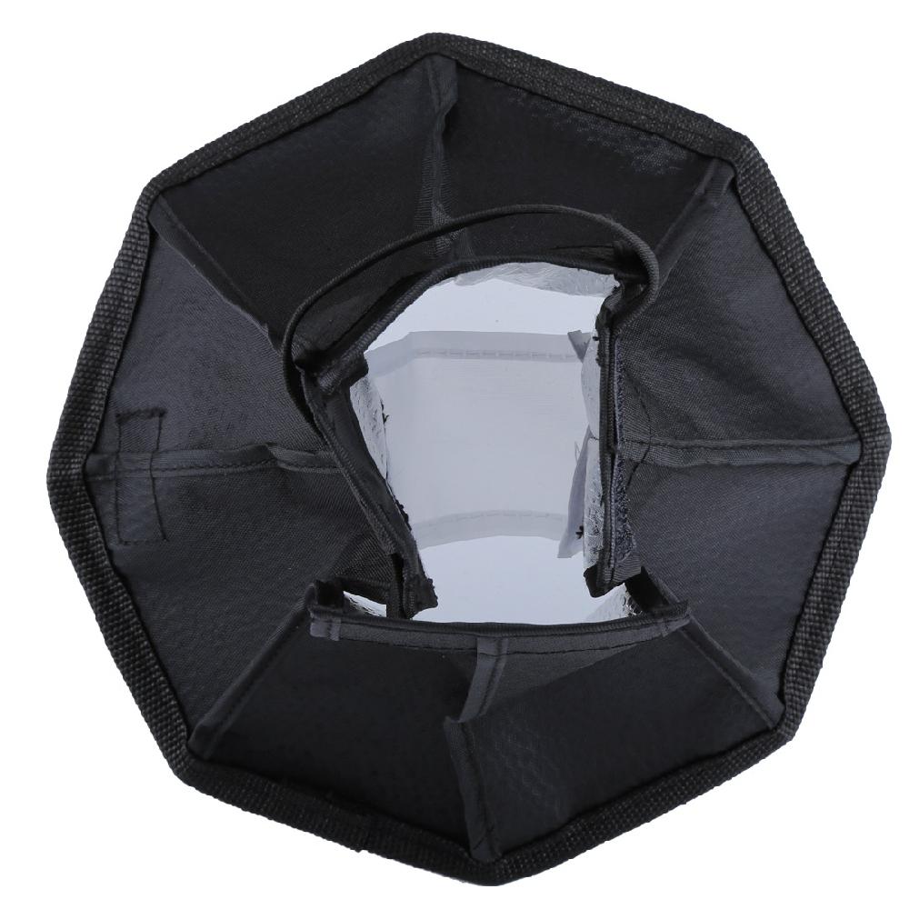 Kuulee Octangle Style Softbox 20cm Foldable Soft Flash Light Diffuser Camera Photography Softbox for Studio