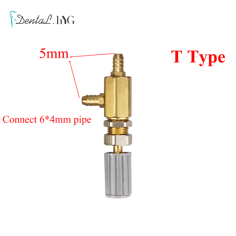 Dental Air Wasser Control Schalter Ventil Regulierung Regelventil 3mm/5mm Dental Stuhl Turbine Einheit Reparatur Werkzeug ersatzteile: green