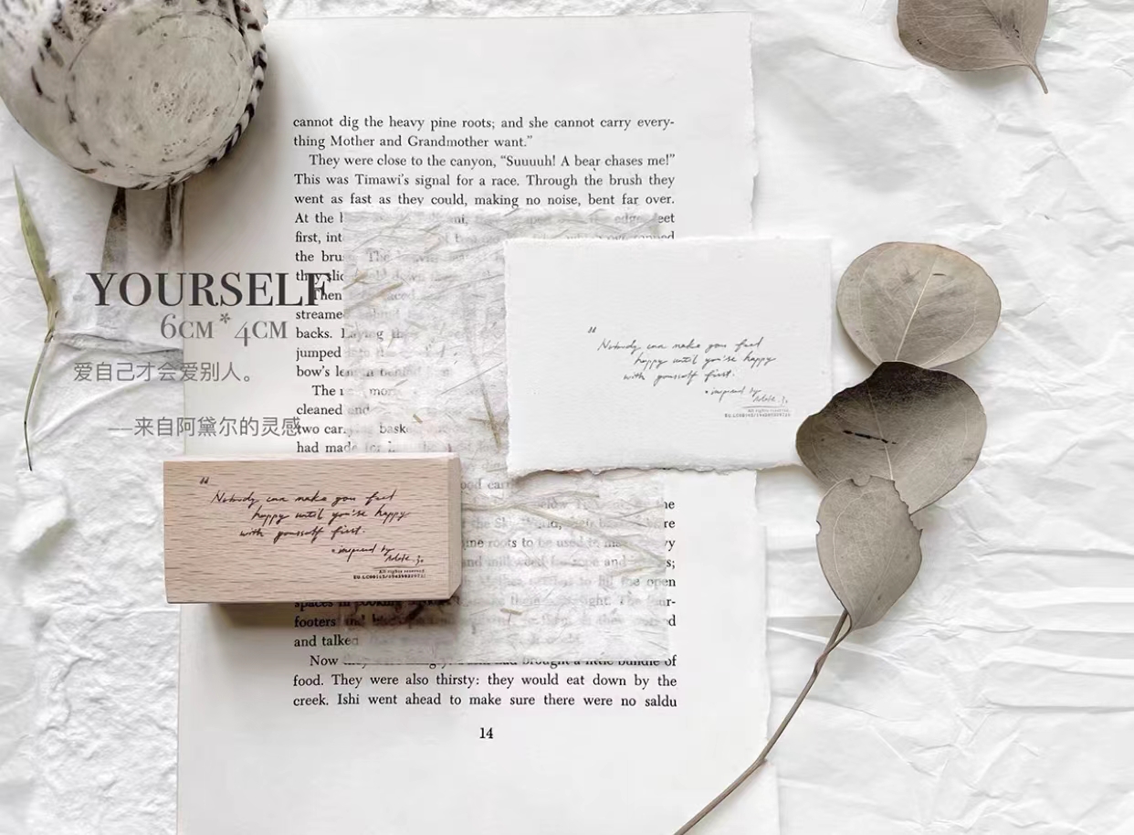 Jahrgang Inspirierung Liebe Holz Stempel für DIY Schrott Buchung Fotoalbum Karten herstellung: Tiefe Blau