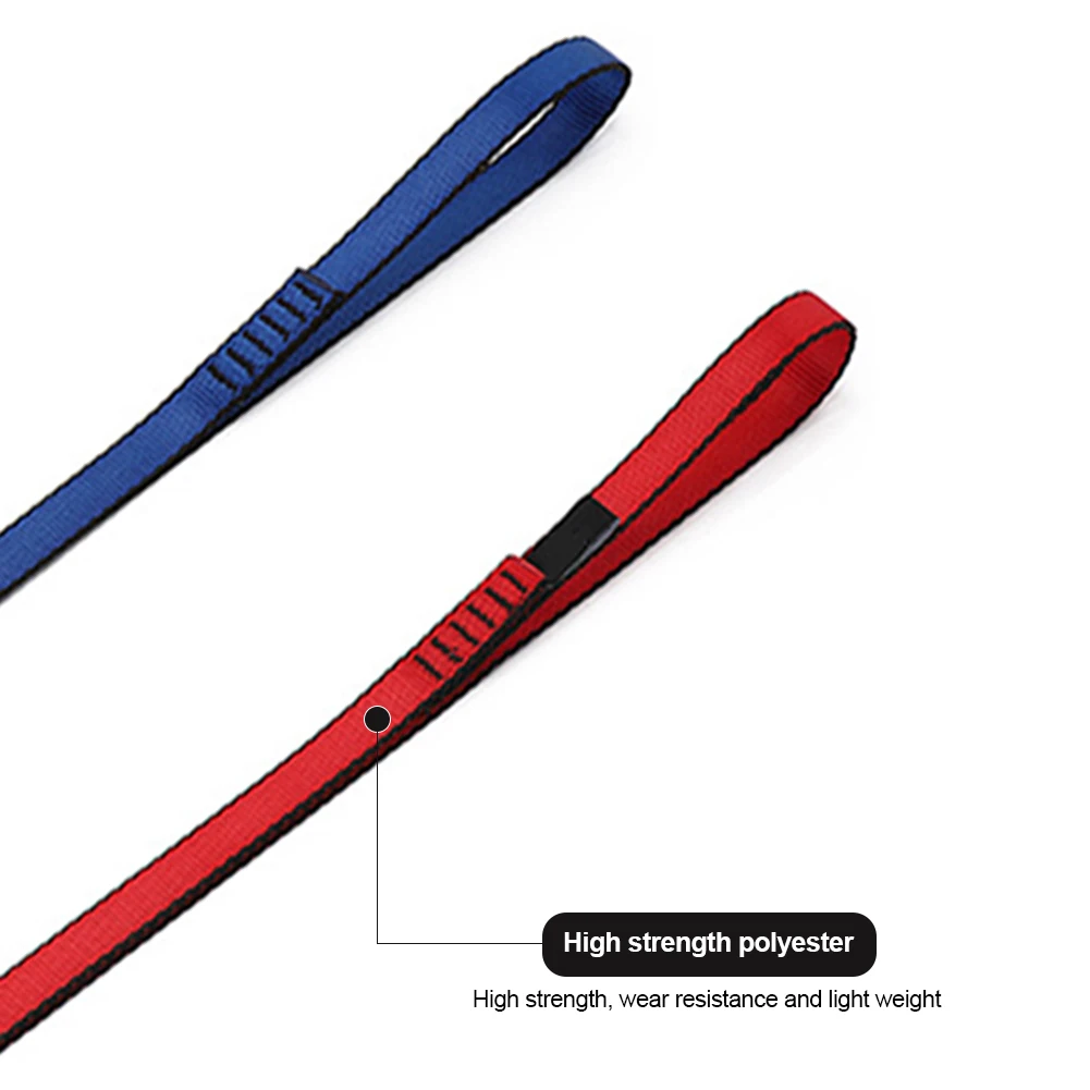 Ceinture d'escalade 22kN, fournitures de protection, ceintures portables en Polyester haute résistance, équipement d'extérieur