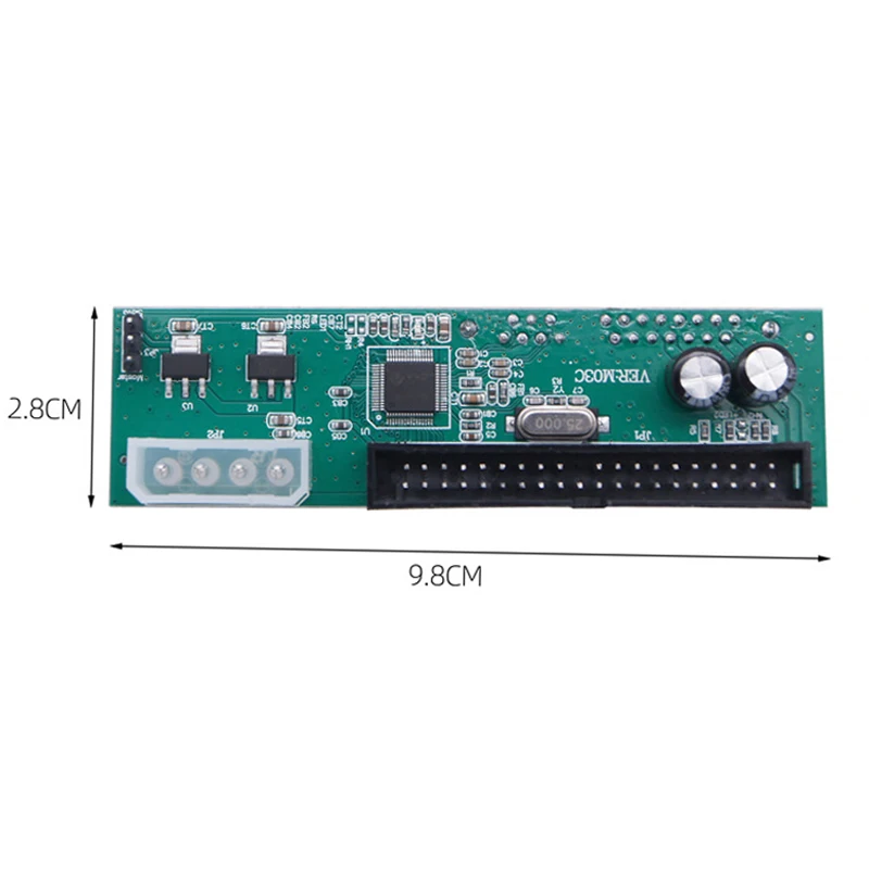Adaptador SATA a IDE, convertidor de conector de interfaz Pata a Sata para 22 pines 2,5 y 3,5 y Serial ATA a disco duro de 40 pines HDD CD DVD-ROM