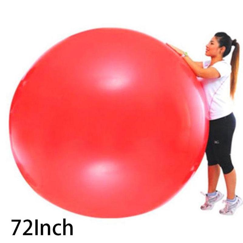Globos redondos grandes de 72 pulgadas, globos gigantes gruesos y Mate multicolor, grandes, Pastel, para decoraciones de , suministros de juguete