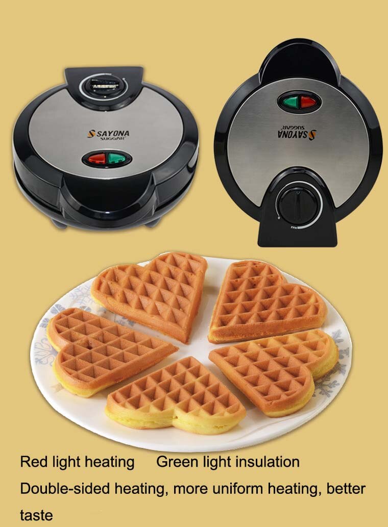 220-250V Electric Waffle Maker Muffin Machine Microcomputers Cake Pan Heating Baking Machine Kids Breakfast Kitchen Suppliers
