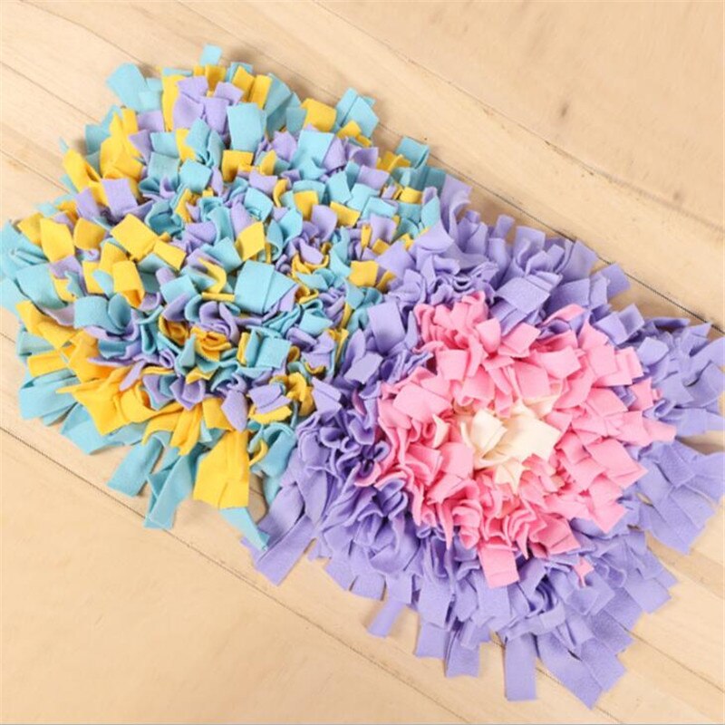 Tapis de bol Anti-étouffement | Tissu en feutre pour animaux domestiques, fuite de nourriture, tapis de bol Anti-étouffement, chiens chats tapis de table, prix de l'énergie, ralentissement de l'alimentation, tapis d'intelligence