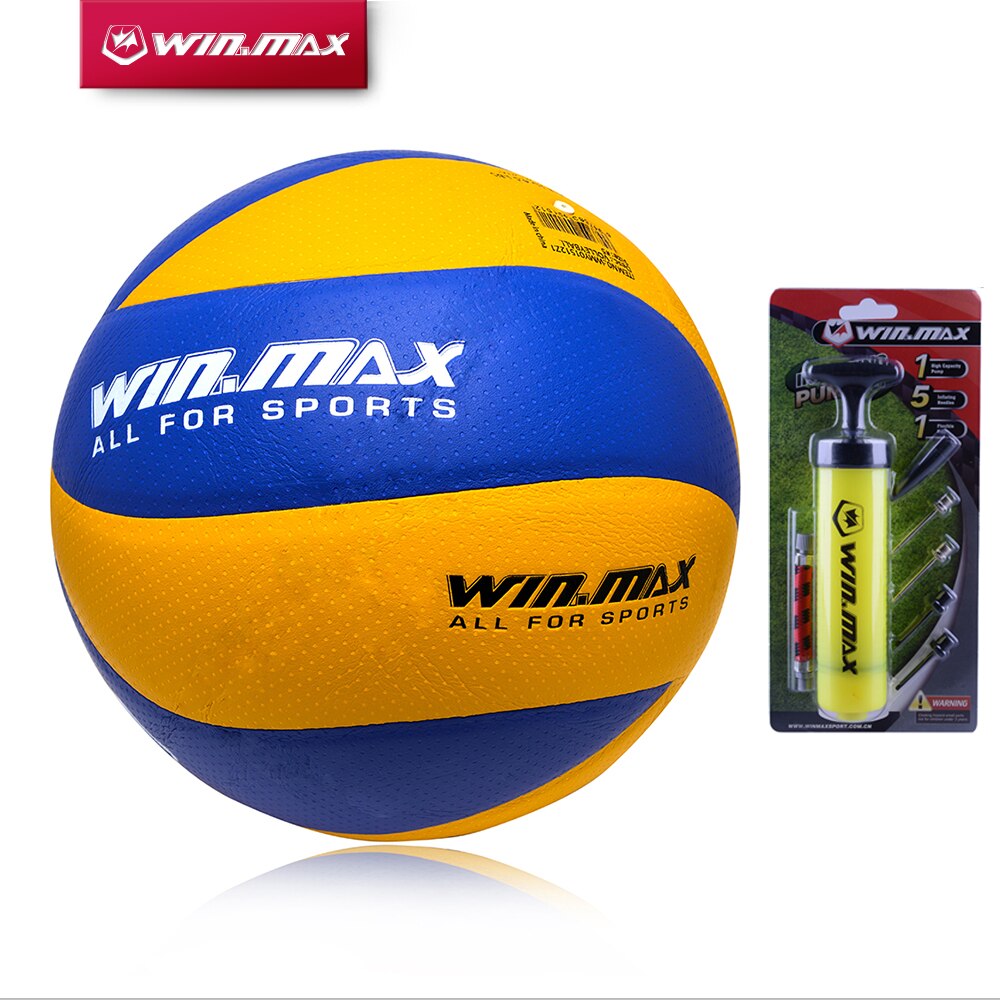 winmax Officiële Gewicht en Maat 5 PU Volleybal 8 Panels Volleybal Indoor & Outdoor Training bal Match volleybal bal