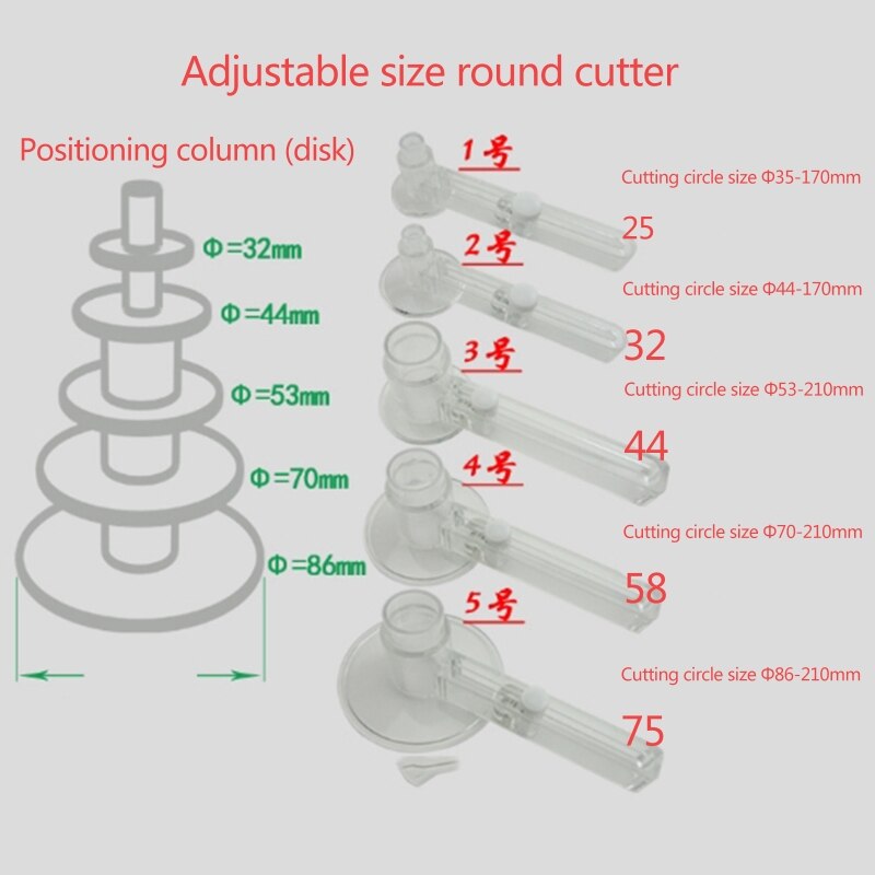 Badge Button Paper Circle Round Cutter DIY Shear Knife Circle Die Cutter Paper