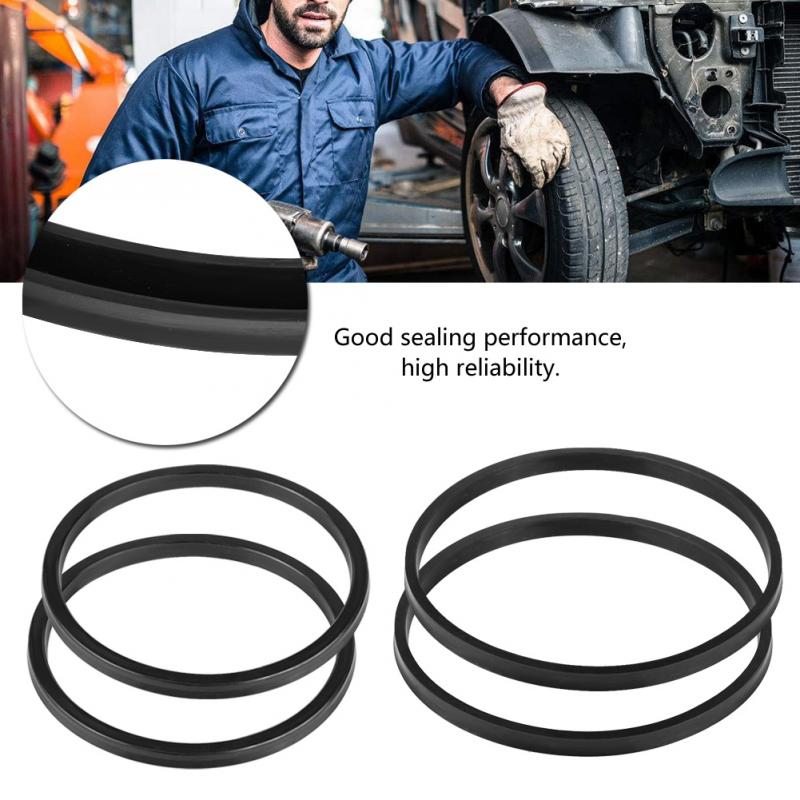 2 stuks rubberen kralenbreker-losmaakafdichtingen voor bandenwisselmachine luchtcilinder 186mm 200mm zwarte brekercilinderafdichtingen