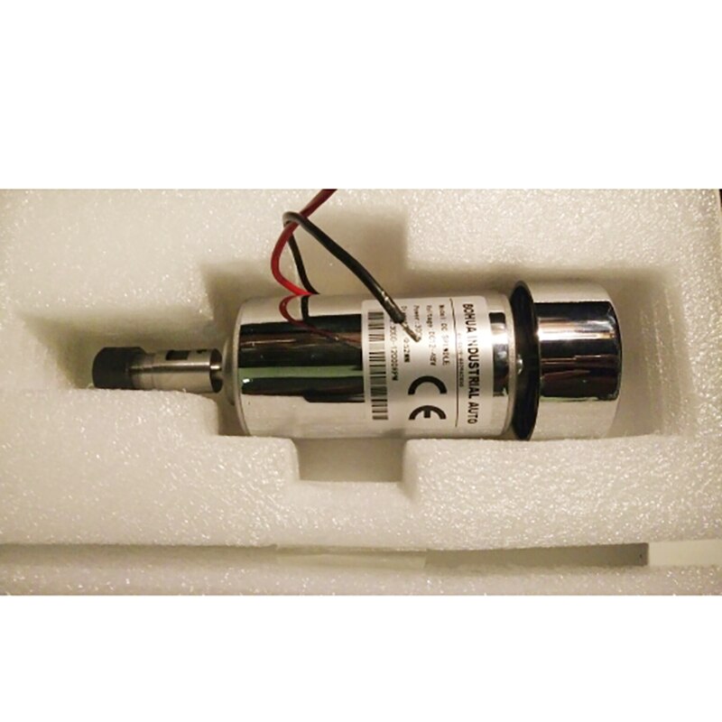 300W High Speed Air-Cooled PCB Spindle Motor DC DIY Engraving Machine Small Engraver Parts