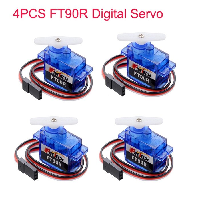 Mini servo à rotation continue de 360 degrés FS90R