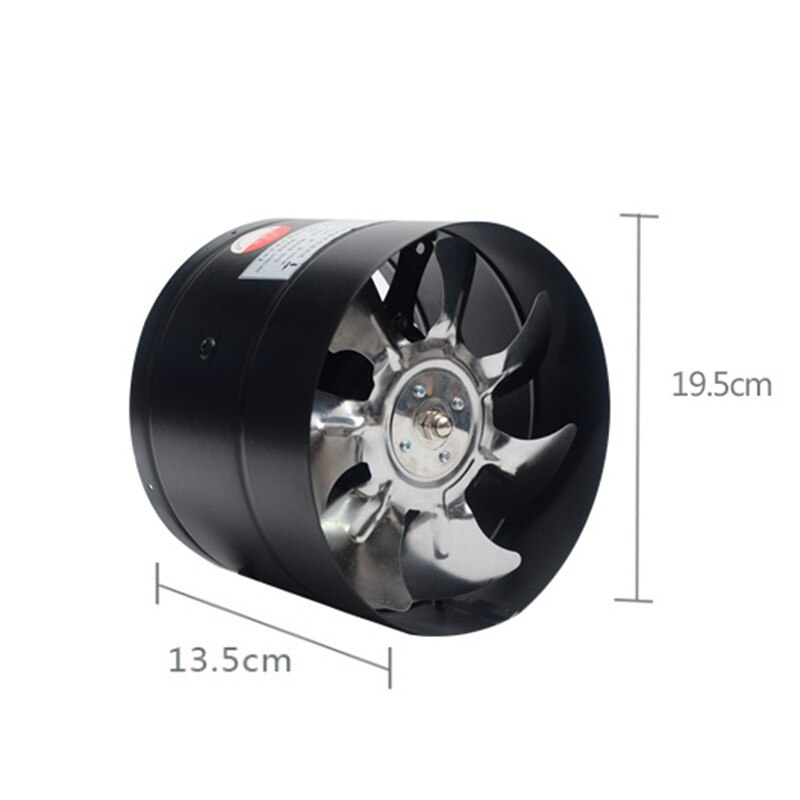 Ronde Duct Ventilator 8 Inch Badkamer Krachtige St... – Vicedeal