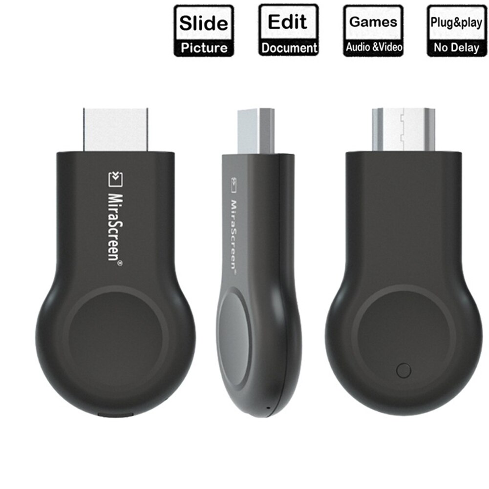 1080P Wireless WiFi Display TV Dongle Receiver HDMI-compatible TV Stick M2 M4 M9 Plus M100 For DLNA Miracast AnyCast Airplay: MX Pro