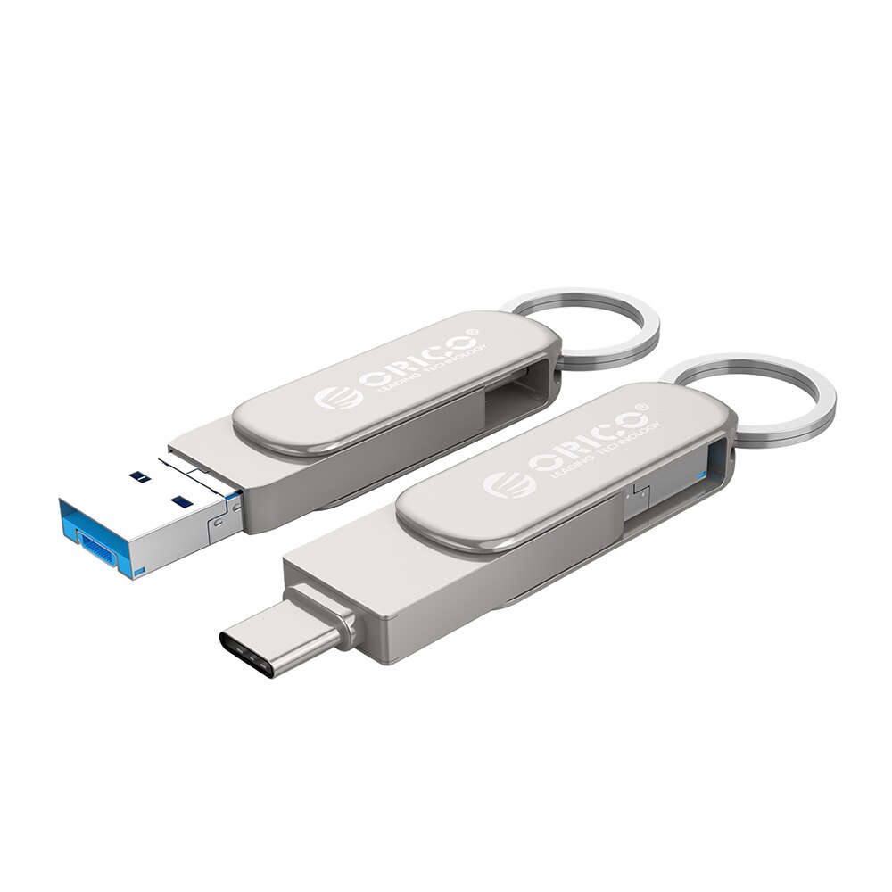 ORICO clé USB 3-en-1 type-c USB3.0 micro-b 64GB 32GB USB3.0 mémoire Flash clé USB Flash OTG U disque pour téléphone/tablette/PC: 32 GO