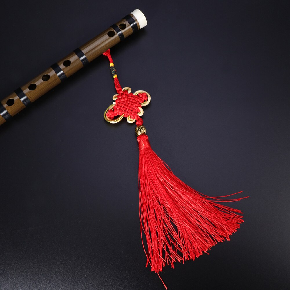 Bamboo Flute Fife Flute Traditional Chinese Musical Instrument Party Supplies Home Decoration for Party (G Patter
