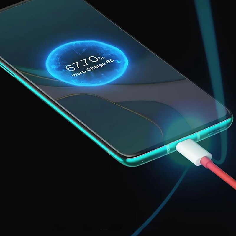 65W Oneplus 9 Pro Warp Oplaadkabel 6.5A USB-C Dash Oplaadsnoer Voor Een Plus 8T 5G 1 + 8 Pro Nord 1 + 8 1 + 7T Pro 1 + 7T 1 + 6T 1 + 5