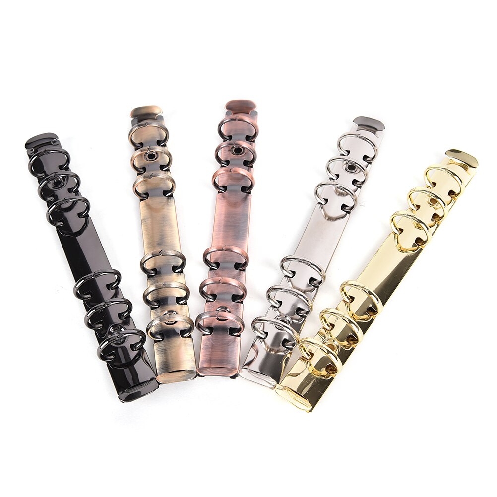 A4 A5 A6 Stainless Steel Binder File Folder Clip Ring Binder Clip Iron Clip Colorful Metal Spiral Binder Clip