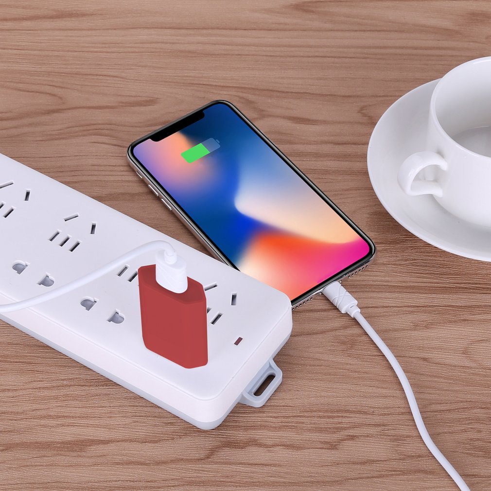 Usb Kabel Muur Travel Charger Power Adapter Usb C 500ma Kabel Eu Plug Power Adapter Compatibel Telefoon Pad Tablet Snel lader