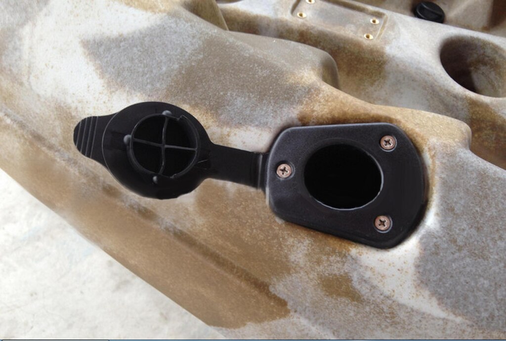Hengel Houder Met Board Cap Boot Cap Kano Zwart Kajak