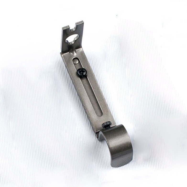 Adjustable Iron Window Curtain Rod Bracket Holder Drape Bar Fixed Hook Clamp Magic Wall Curtain Hanging Rod For Home Bedroom
