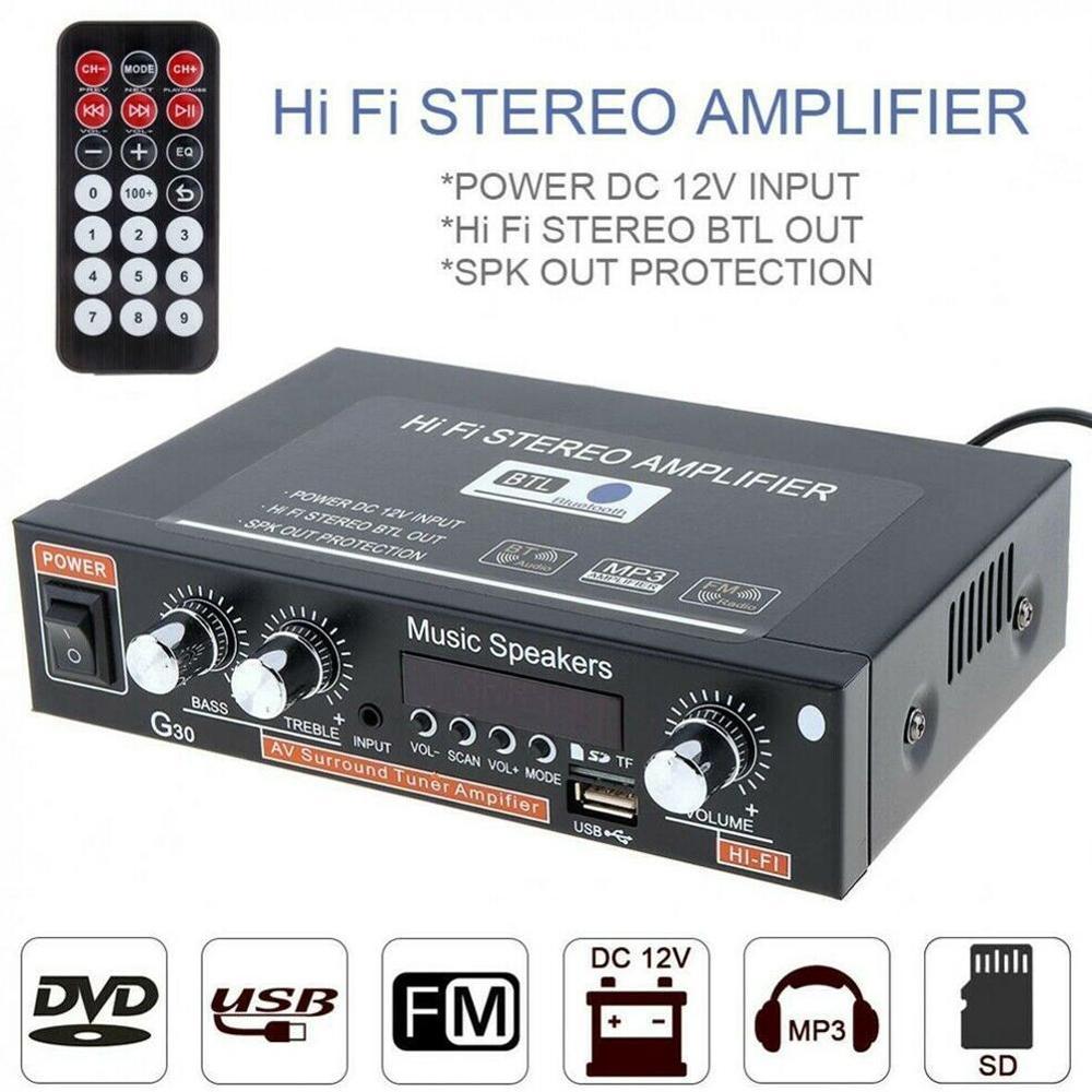 220V 600W Versterkers Hifi Subwoofer Theater Sound Player Systeem Versterkers Fm Remote MP3 Aux Tf Auto Controle audio Z9A1