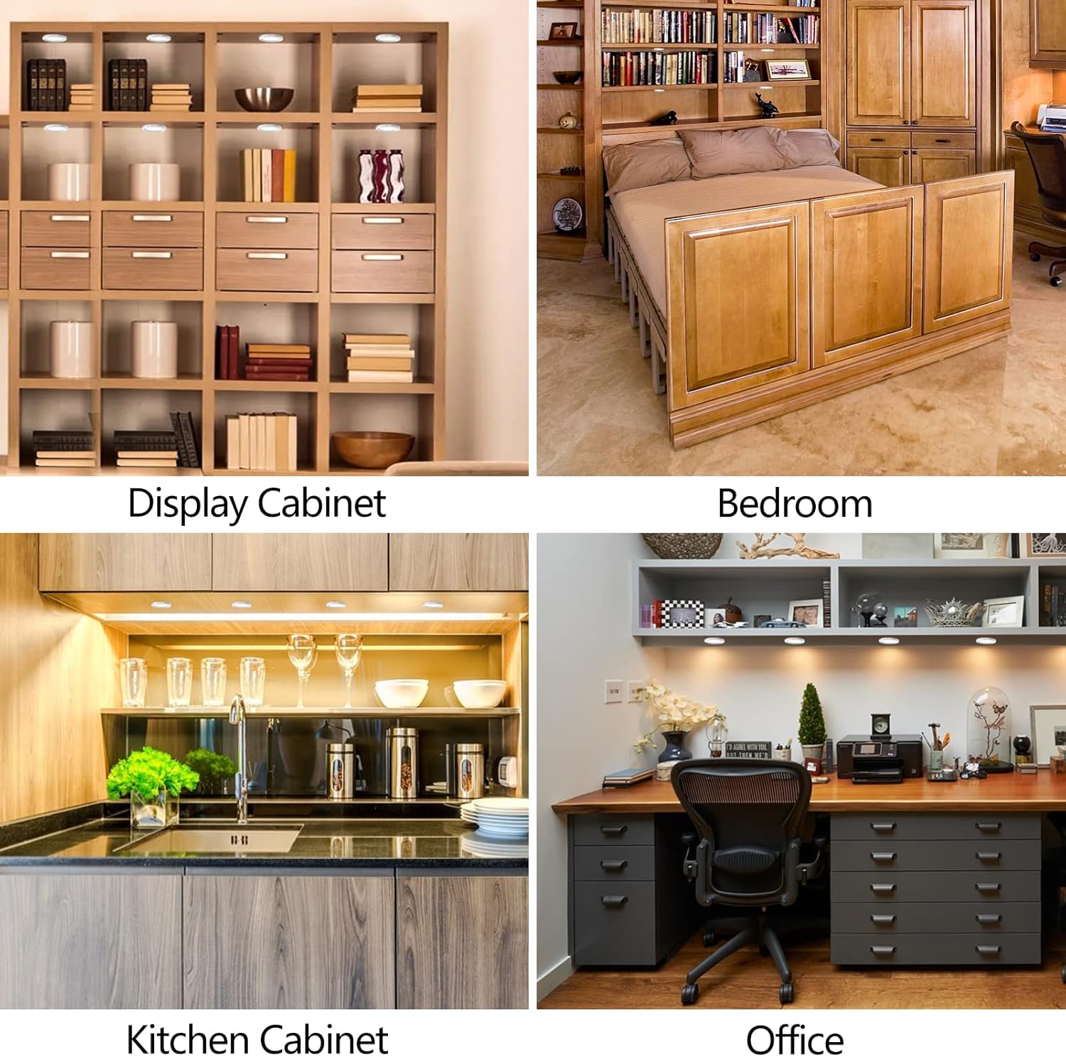 USB 5v LED Dimmable Downlight mince montage en Surface projecteur 3W Spot lampe d'armoire DC12v vers le bas lumières voiture intérieur rondelle veilleuses