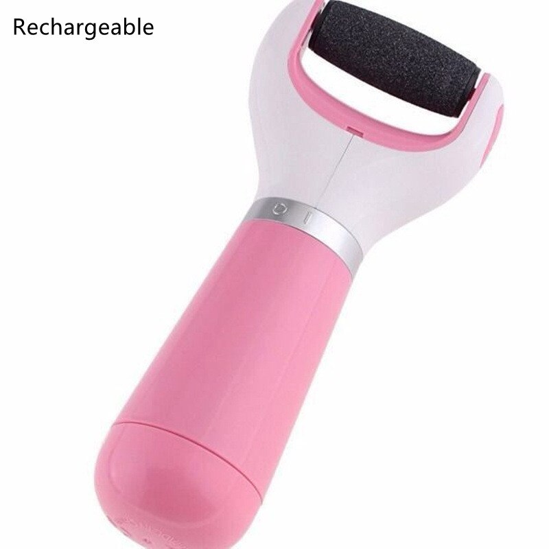Lime électrique pour les pieds, outil de pédicure pour le ponçage des talons, élimine les callosités de la peau morte et dure, offre spéciale rape electrique pied: Rechargeable-pink